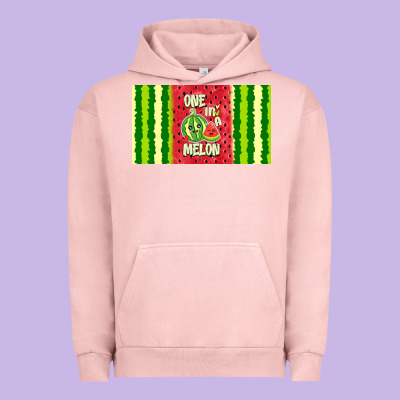 One In A Melon Urban Hoodie Designed By Tumblerdesignbyshophia