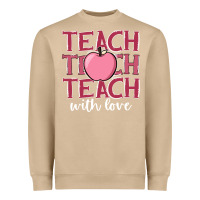 Mushroom teach with love Heavyweight Sweatshirt - JahusDesignShop