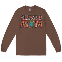 Chestnut blessed mom christmas Long Sleeve Tee - AdoDesignShop