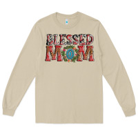 Mushroom blessed mom christmas Long Sleeve Tee - AdoDesignShop