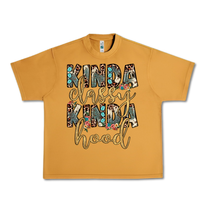 Kinda Classy Kinda Hood Urban Heavy Tee by JahusDesignShop | Teevron