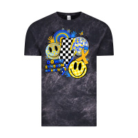Cloud Black retro down syndrome awareness Vintage Tee - JahusDesignShop