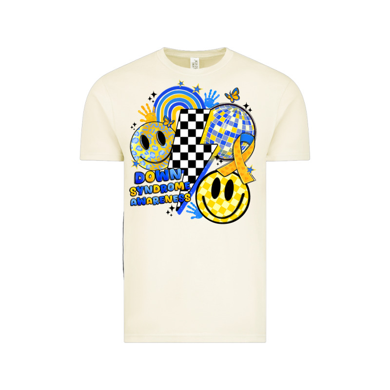Retro Down Syndrome Awareness Vintage Tee by JahusDesignShop | Teevron