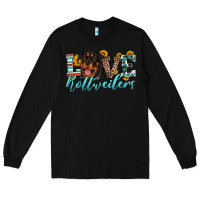 Black love rottweilers Long Sleeve Tee - Artiststas