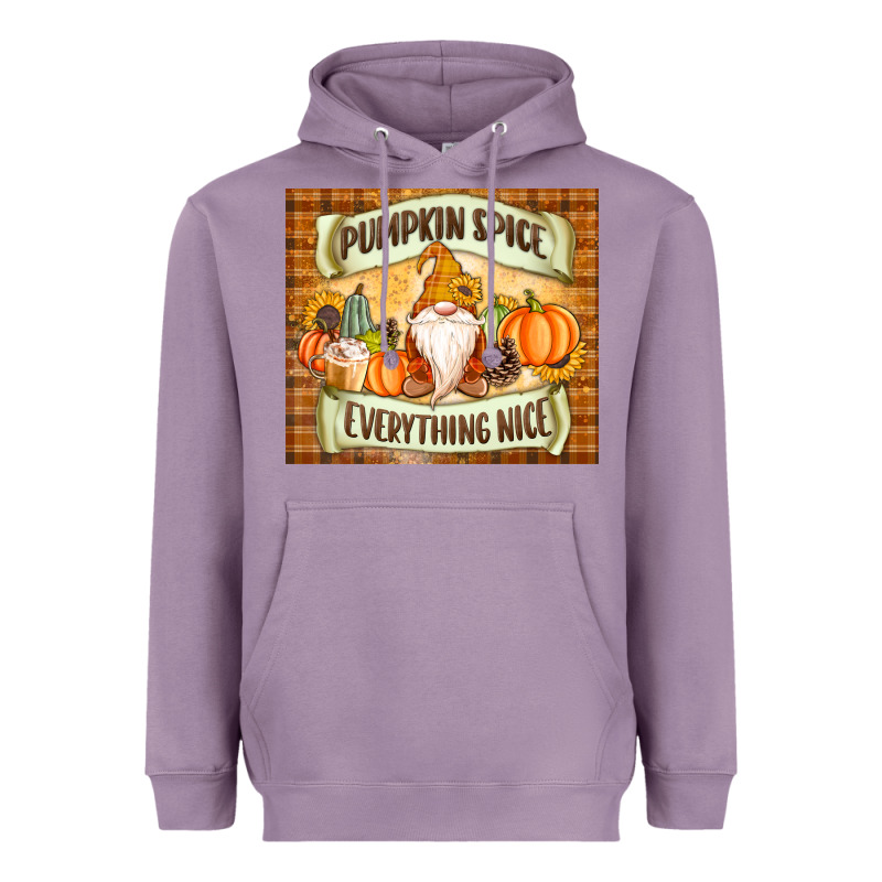 Pumpkin Spice Everything Nice Gnome Heavyweight Hoodie by MaliasSmallBusiness | Teevron