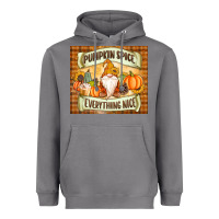 Storm Pumpkin Spice Everything Nice Gnome Heavyweight Hoodie - MaliasSmallBusiness