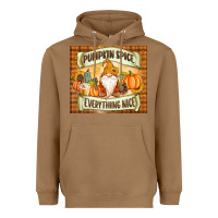 Toasted Coconut Pumpkin Spice Everything Nice Gnome Heavyweight Hoodie - MaliasSmallBusiness