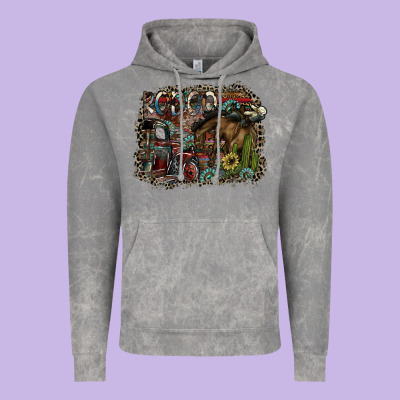 Rodeo Vintage Hoodie Designed By Sublimationcraftshop