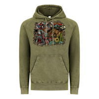 Vintage Olive rodeo Vintage Hoodie - SublimationCraftShop