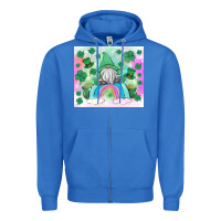 True Royal st patrick's gnome Zipper Hoodie - MaliasSmallBusiness