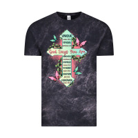 Cloud Black god says you are cross Vintage Tee - JahusDesignShop
