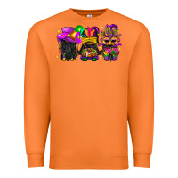 Carrot Mardi Gras afro gnomies Premium Sweatshirt - BundleAndBundleShop