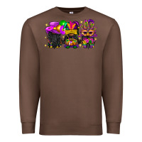 Chestnut Mardi Gras afro gnomies Premium Sweatshirt - BundleAndBundleShop