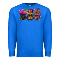 True Royal Mardi Gras afro gnomies Premium Sweatshirt - BundleAndBundleShop