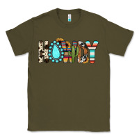 Army Green howdy Classic Tee - JahusDesignShop