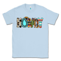 Dusty Blue howdy Classic Tee - JahusDesignShop