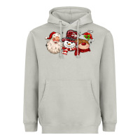 Moon Dust santa snowman reindeer Heavyweight Hoodie - MaliasSmallBusiness