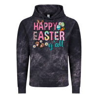 Cloud Black Happy Easter y'all Vintage Hoodie - Neo Western