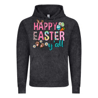 Vintage Black Happy Easter y'all Vintage Hoodie - Neo Western