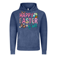 Vintage Denim Happy Easter y'all Vintage Hoodie - Neo Western