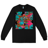 Black western rodeo seamless Long Sleeve Tee - Artiststas
