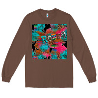 Chestnut western rodeo seamless Long Sleeve Tee - Artiststas