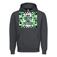 Smoke not lucky just blessed Zipper Hoodie - MaliasSmallBusiness