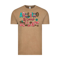 Vintage Coffee adulting is some bullshit Vintage Tee - AdoDesignShop