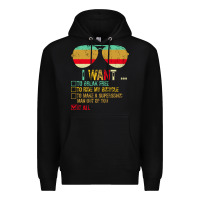 Black I Want to Break Free to Ride My Bicycle Want It All Premium Hoodie - Bettercallsaul