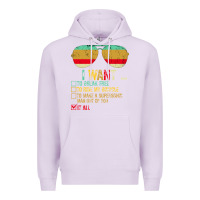 Lilac I Want to Break Free to Ride My Bicycle Want It All Premium Hoodie - Bettercallsaul