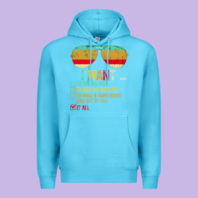 I Want To Break Free To Ride My Bicycle Want It All Premium Hoodie Designed By Bettercallsaul