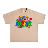 Burro autism stitch with lilo Urban Heavy Tee - AdoDesignShop
