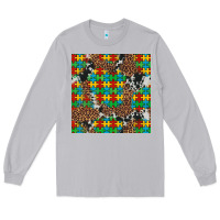 Moon Dust western autism seamless pattern Long Sleeve Tee - Artiststas