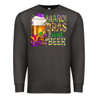 Smoke Mardi Gras and beer Premium Sweatshirt - BundleAndBundleShop