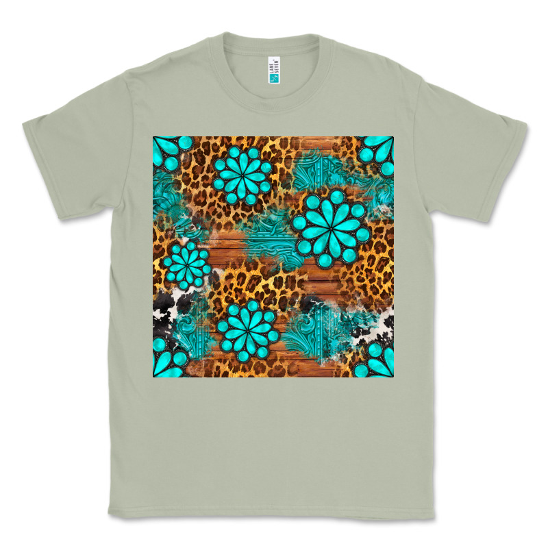 Leopard Gemstone Seamless Pattern Classic Tee by BundleAndBundleShop | Teevron
