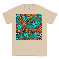 Mushroom leopard gemstone seamless pattern Classic Tee - BundleAndBundleShop