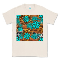 Natural leopard gemstone seamless pattern Classic Tee - BundleAndBundleShop