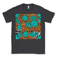 Smoke leopard gemstone seamless pattern Classic Tee - BundleAndBundleShop