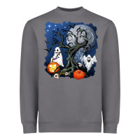 Storm halloween tree and ghosts Heavyweight Sweatshirt - AdoDesignShop