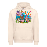 Sandshell Easter gnomies with truck Easter Day Urban Hoodie - HowdyJamesFarm