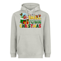 Moon Dust Small town Christmas Heavyweight Hoodie - NancyCooperArtShop