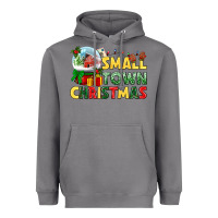 Storm Small town Christmas Heavyweight Hoodie - NancyCooperArtShop