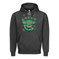 Charcoal Heather irish lodge vacant Zipper Hoodie - MaliasSmallBusiness