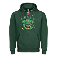 Sports Green irish lodge vacant Zipper Hoodie - MaliasSmallBusiness