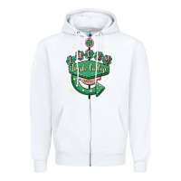 White irish lodge vacant Zipper Hoodie - MaliasSmallBusiness