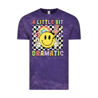 Cloud Purple a little bit dramatic Vintage Tee - JahusDesignShop