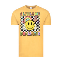 Vintage Mustard a little bit dramatic Vintage Tee - JahusDesignShop