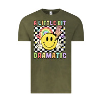 Vintage Olive a little bit dramatic Vintage Tee - JahusDesignShop