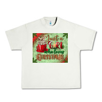 Pistachio just a girl who loves christmas mousepad Urban Heavy Tee - BundleAndBundleShop