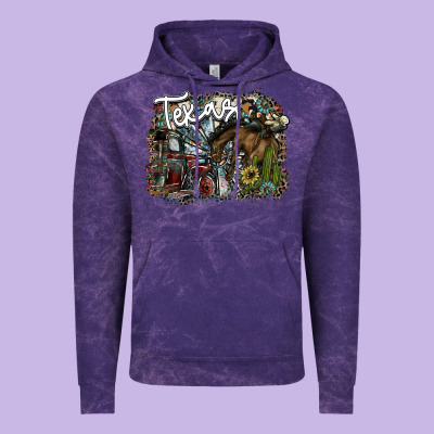 Texas Vintage Hoodie Designed By Sublimationcraftshop
